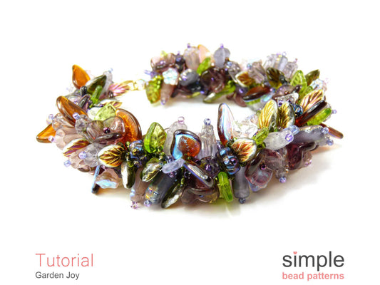 Garden Joy Bracelet Beading Pattern