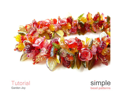 Garden Joy Bracelet Beading Pattern