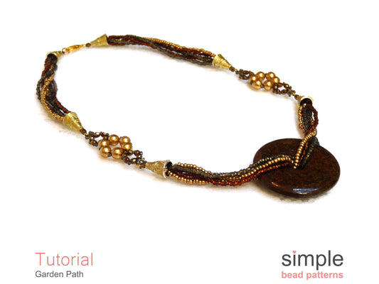 Garden Path Necklace Beading Pattern