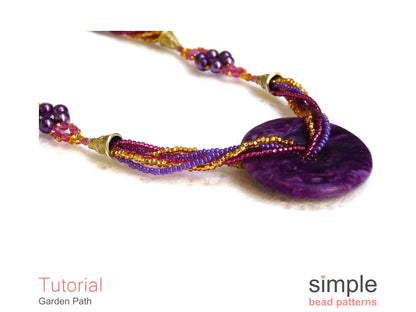 Garden Path Necklace Beading Pattern