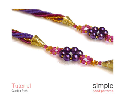 Garden Path Necklace Beading Pattern