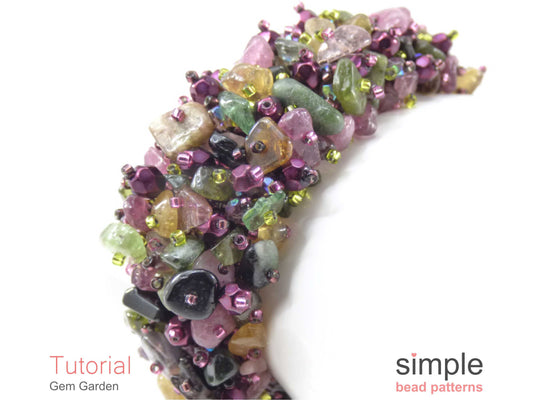Gem Garden Bracelet Beading Pattern