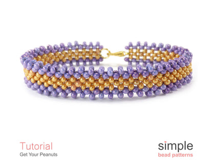 Get Your Peanuts Bracelet Beading Pattern