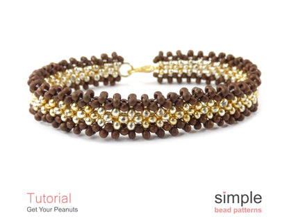 Get Your Peanuts Bracelet Beading Pattern