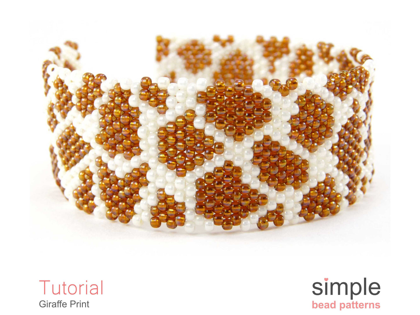 Giraffe Print Bracelet Beading Pattern