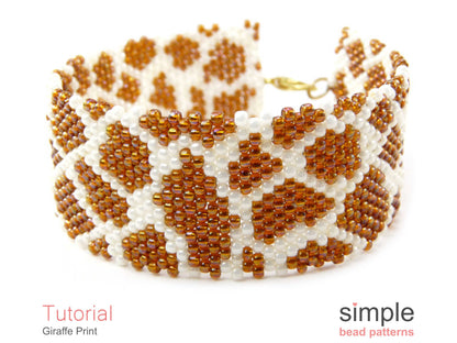 Giraffe Print Bracelet Beading Pattern