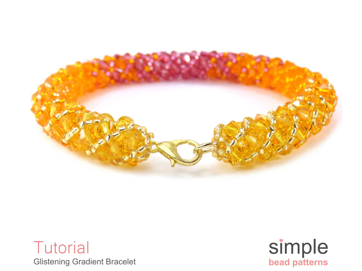 Glistening Gradient Bracelet Beading Pattern