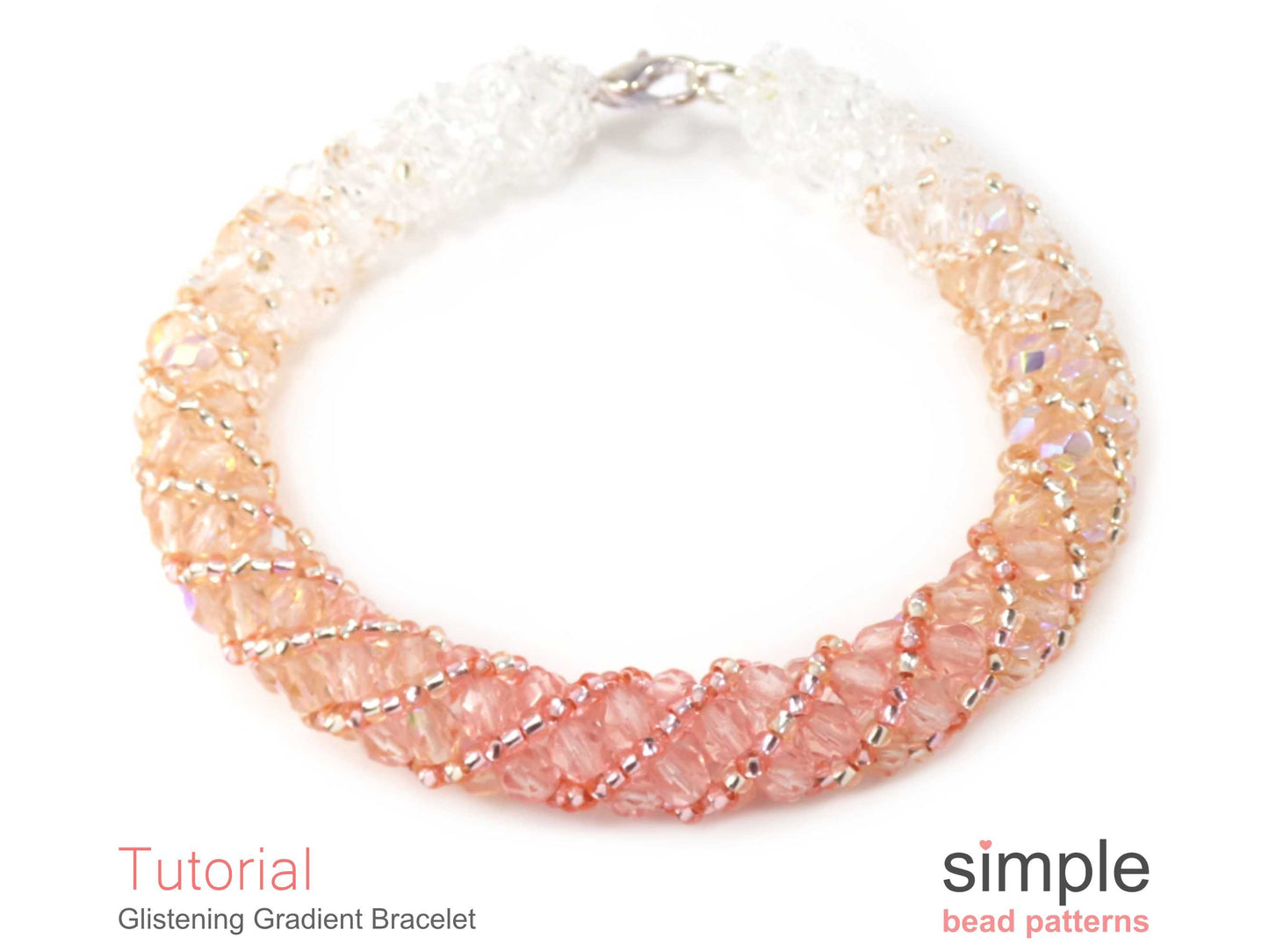 Glistening Gradient Bracelet Beading Pattern