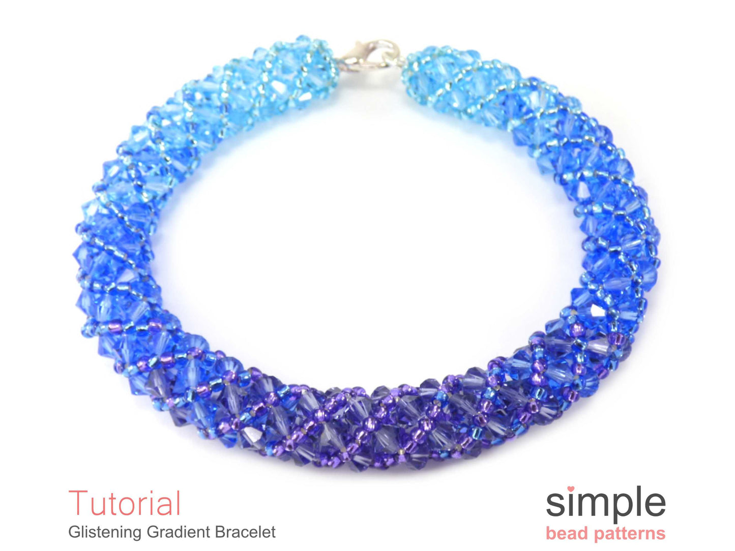 Glistening Gradient Bracelet Beading Pattern
