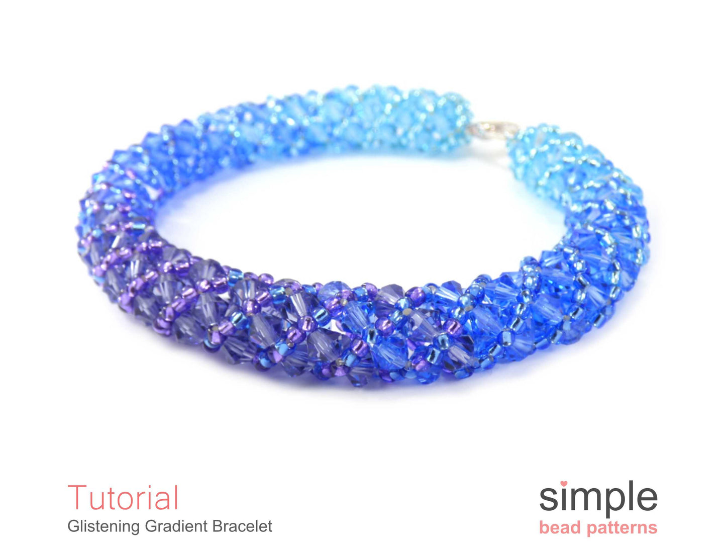 Glistening Gradient Bracelet Beading Pattern