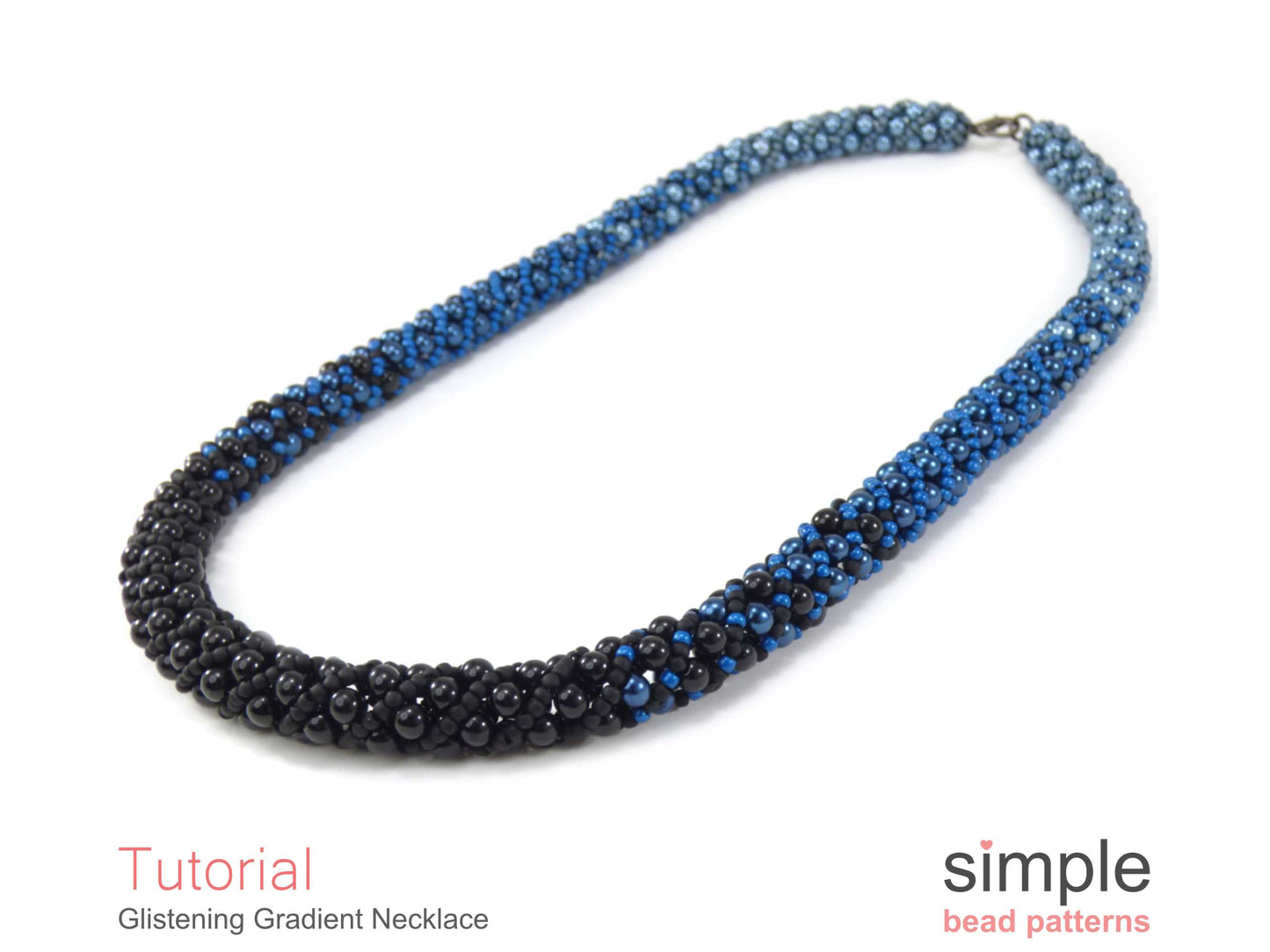 Glistening Gradient Necklace Beading Pattern