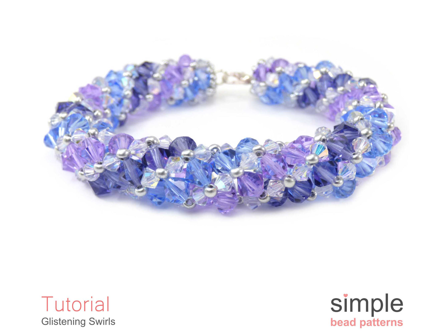 Glistening Swirls Bracelet & Necklace Pattern