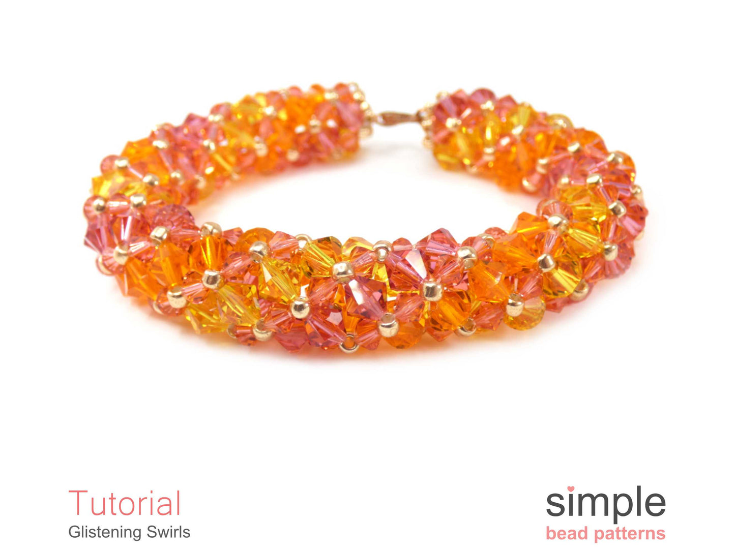 Glistening Swirls Bracelet & Necklace Pattern