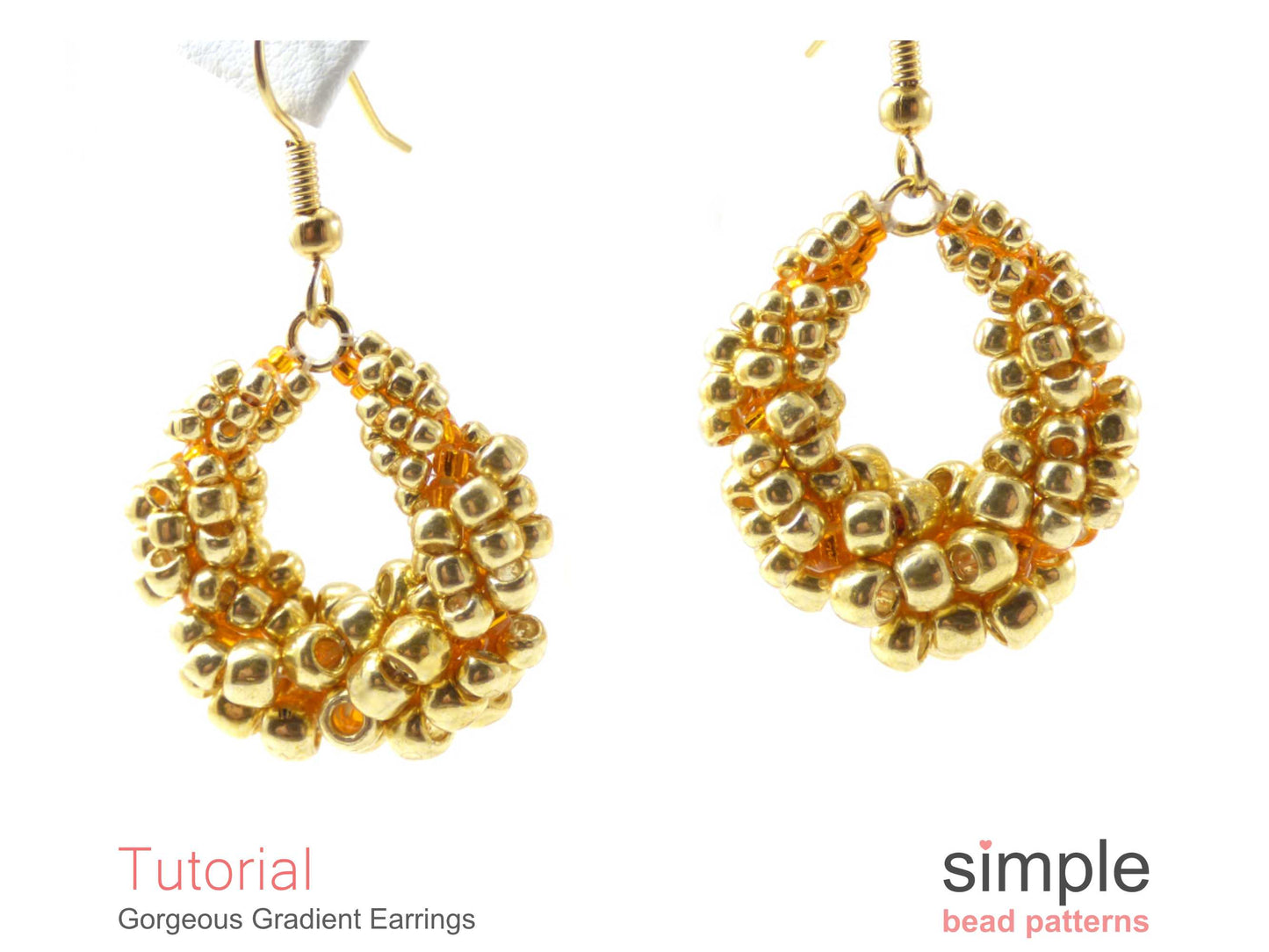 Gorgeous Gradient Earrings Beading Pattern