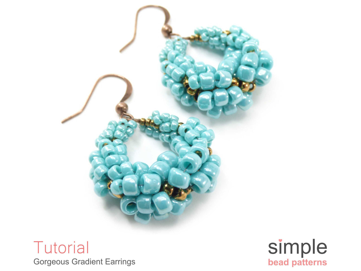 Gorgeous Gradient Earrings Beading Pattern