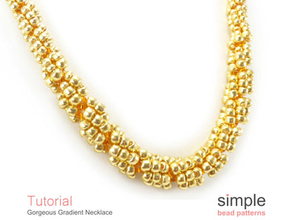 Gorgeous Gradient Necklace Beading Pattern