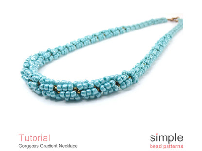 Gorgeous Gradient Necklace Beading Pattern
