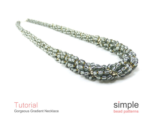 Gorgeous Gradient Necklace Beading Pattern