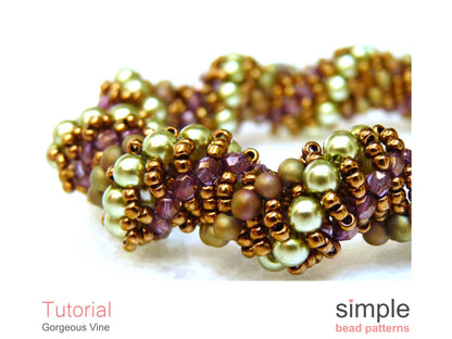 Gorgeous Vine Bracelet & Necklace Pattern