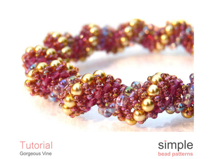 Gorgeous Vine Bracelet & Necklace Pattern