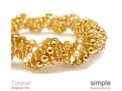 Gorgeous Vine Bracelet & Necklace Pattern