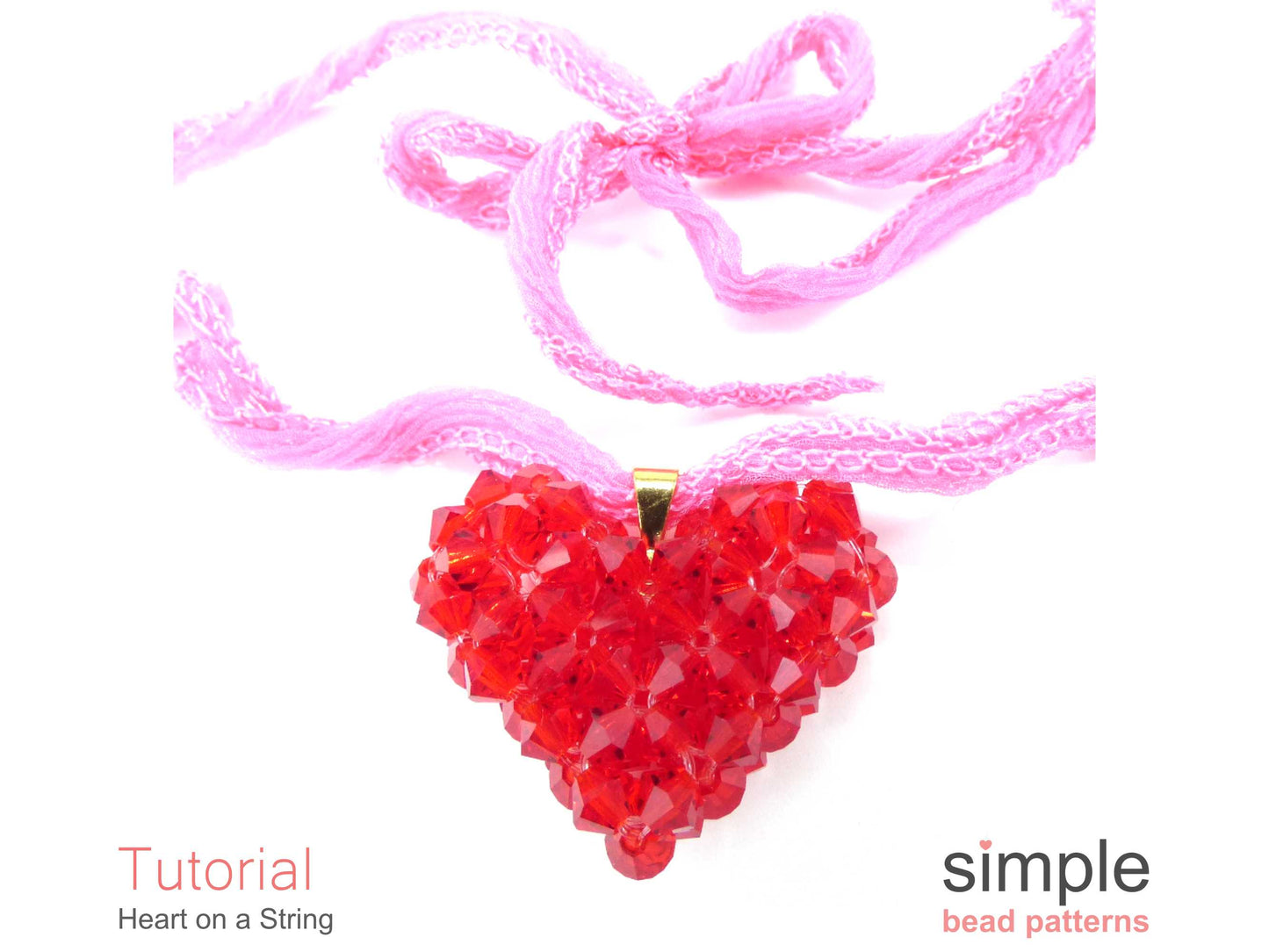 Heart On A String Necklace Pattern