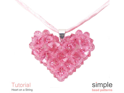 Heart On A String Necklace Pattern