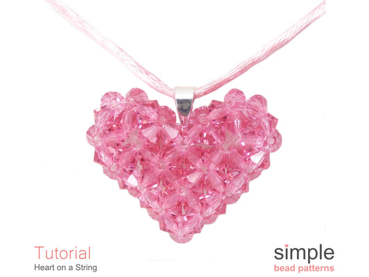 Heart On A String Necklace Pattern