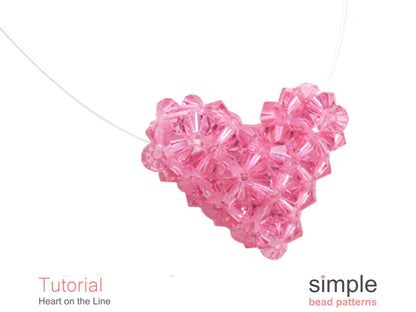 Heart on the Line Necklace Tutorial