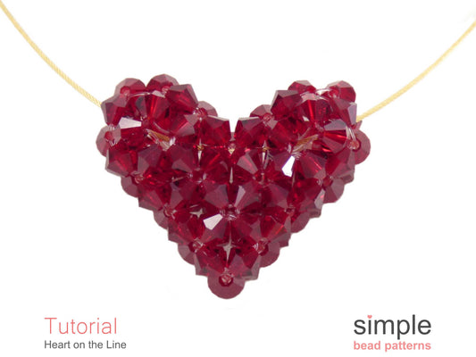 Heart on the Line Necklace Tutorial