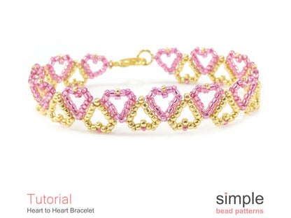 Heart to Heart Bracelet Pattern