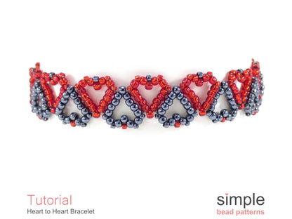 Heart to Heart Bracelet Pattern