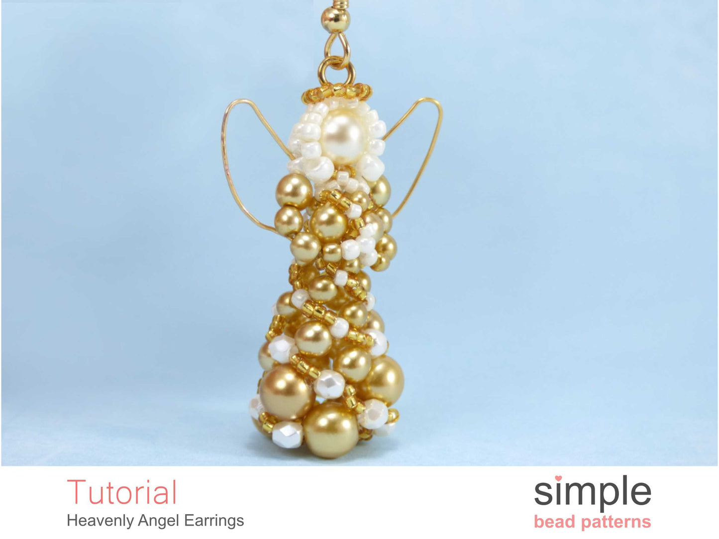 Heavenly Angel Earrings Beading Pattern