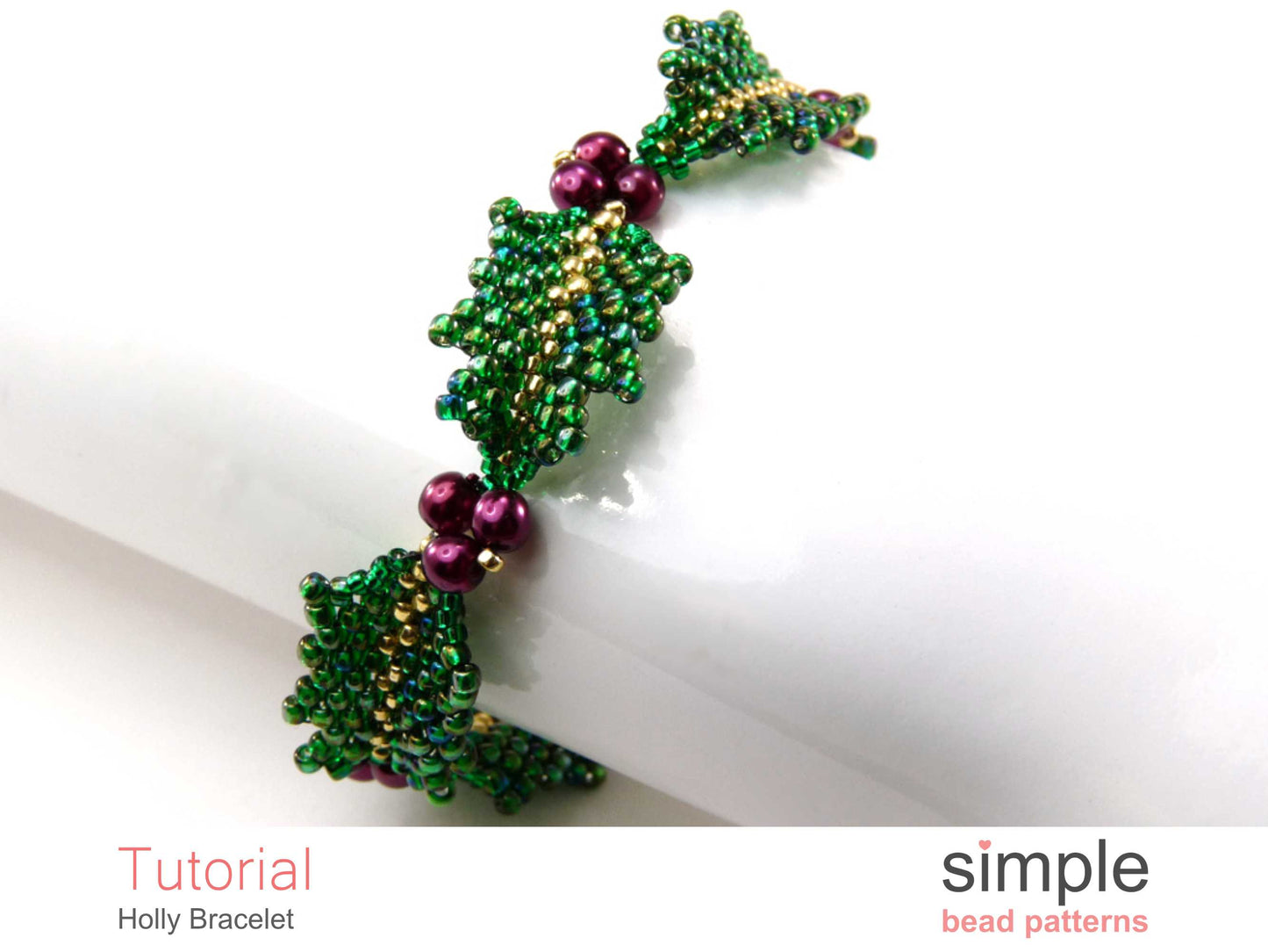 Holly Bracelet Beading Pattern