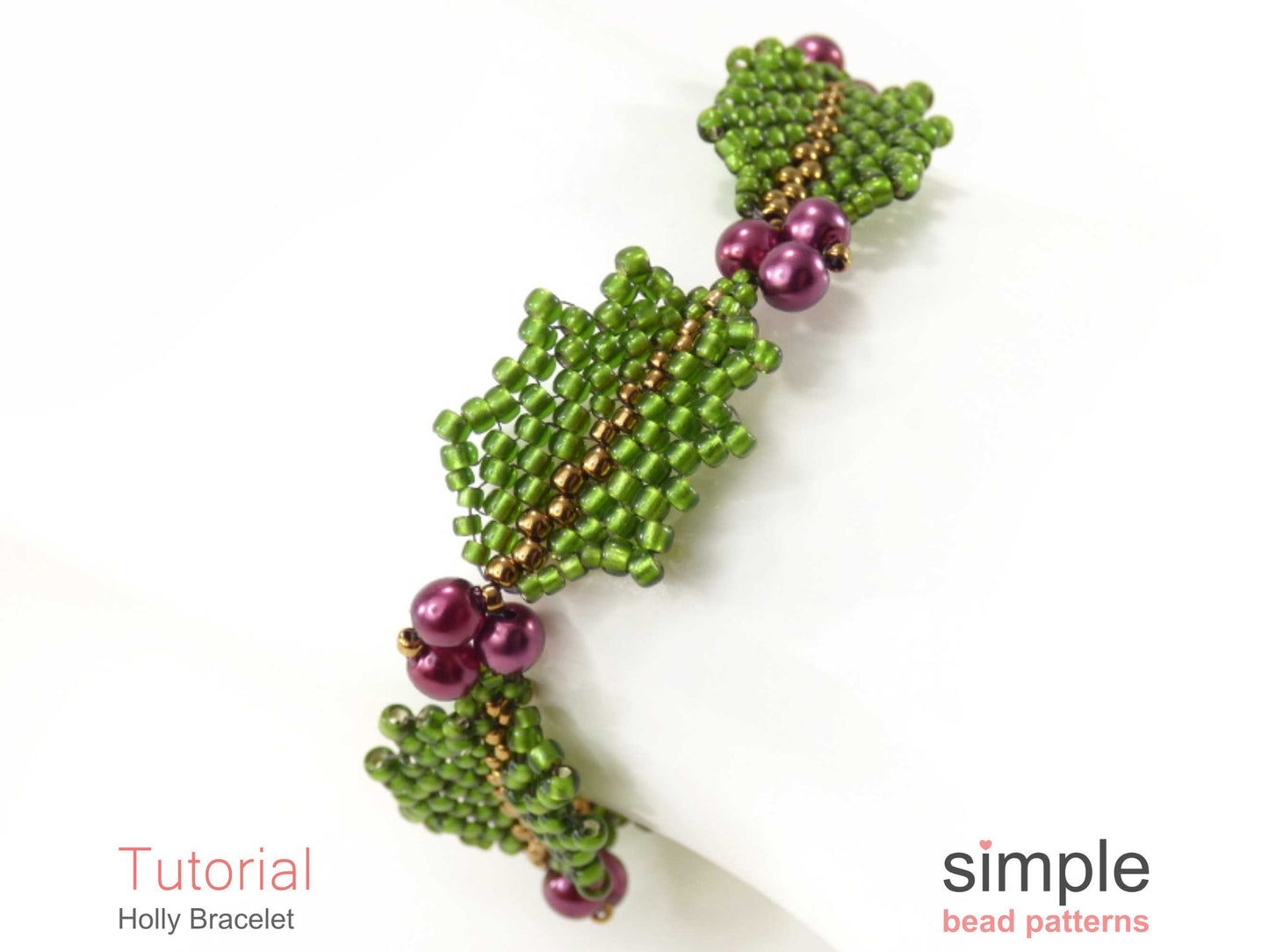 Holly Bracelet Beading Pattern