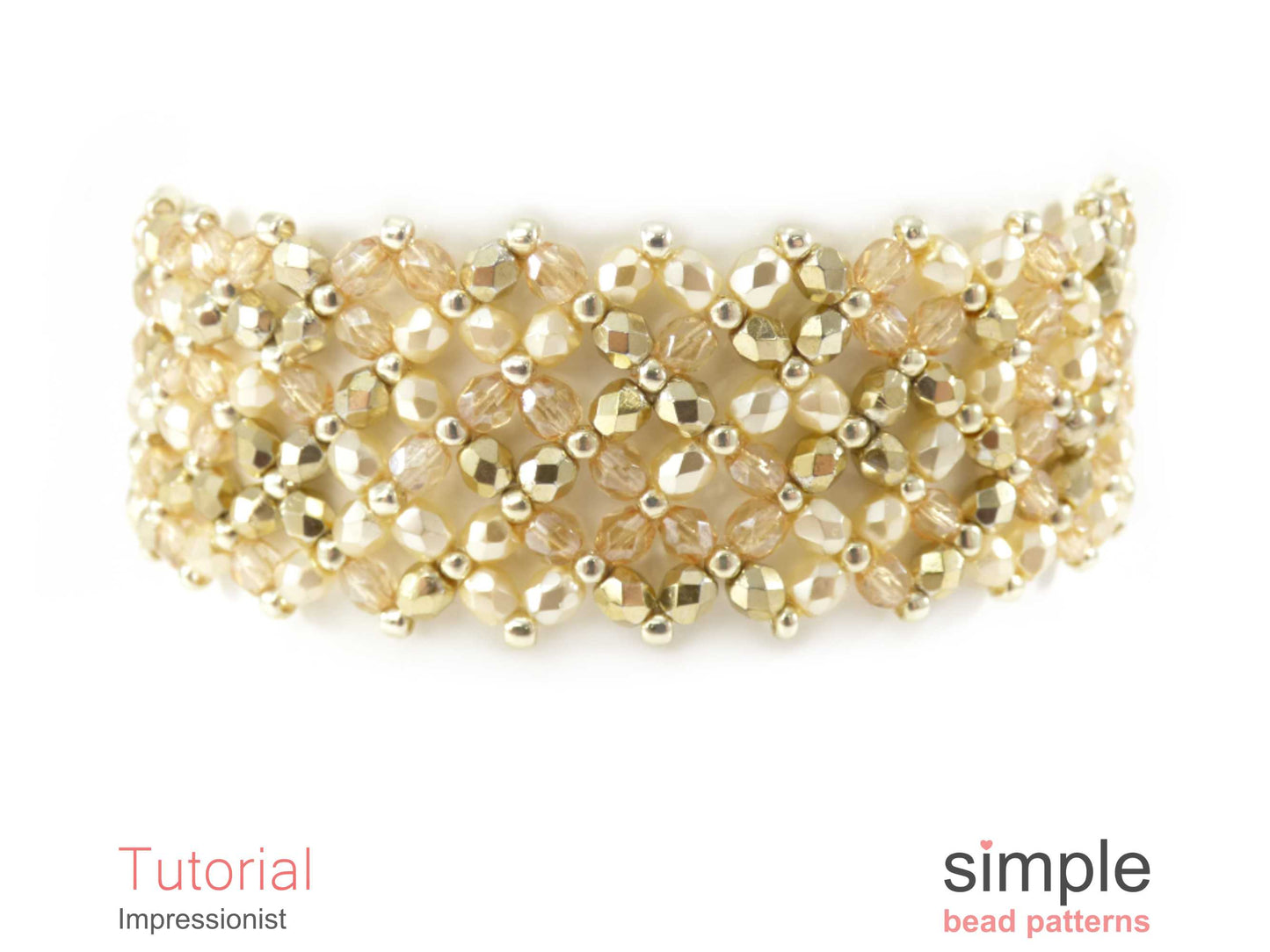 Impressionist Bracelet Beading Pattern