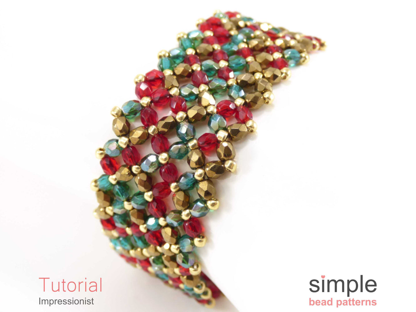 Impressionist Bracelet Beading Pattern