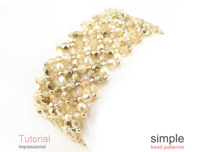 Impressionist Bracelet Beading Pattern
