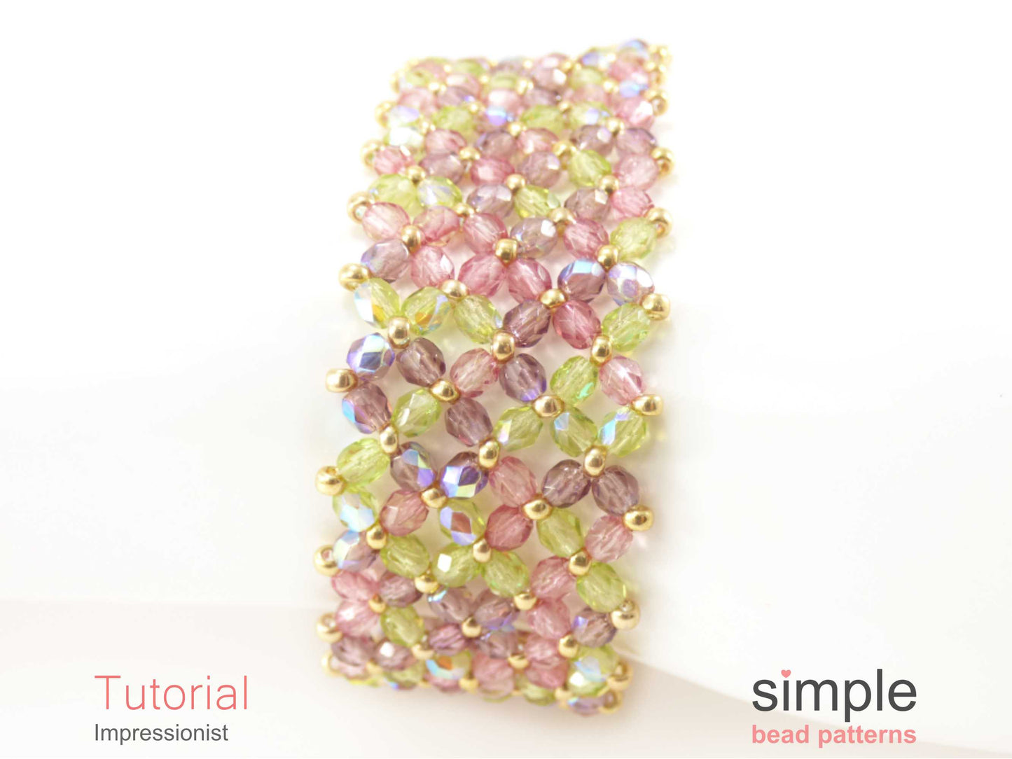 Impressionist Bracelet Beading Pattern