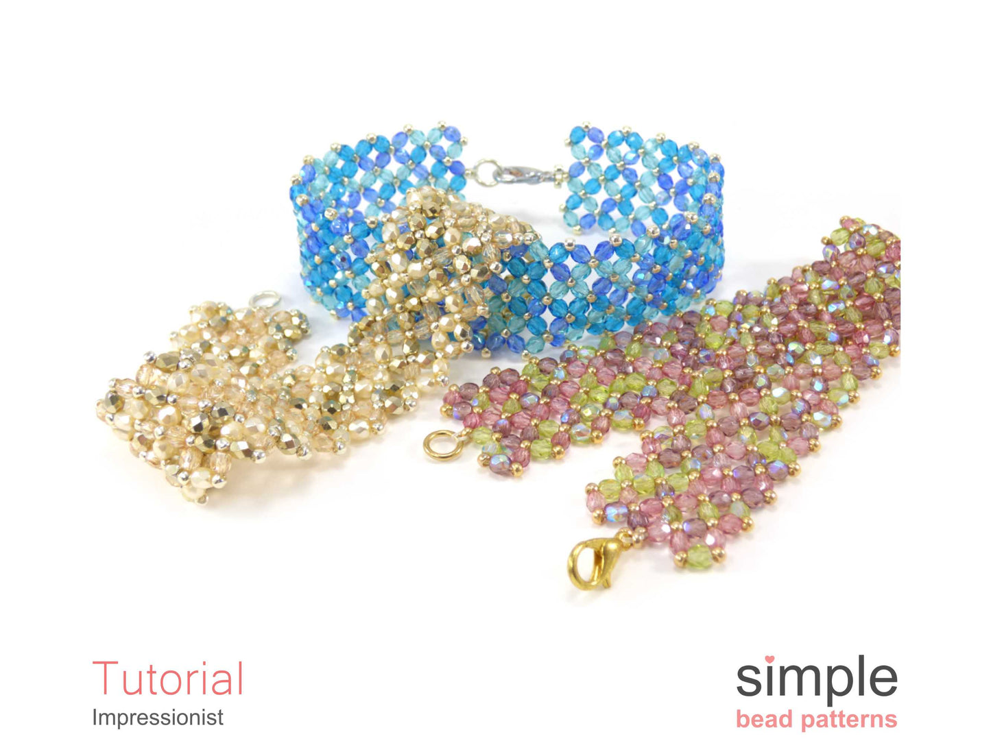 Impressionist Bracelet Beading Pattern