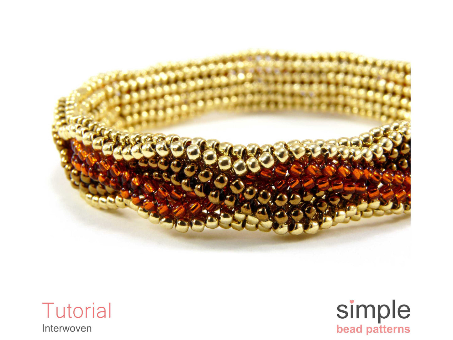 Interwoven Bracelet Beading Pattern