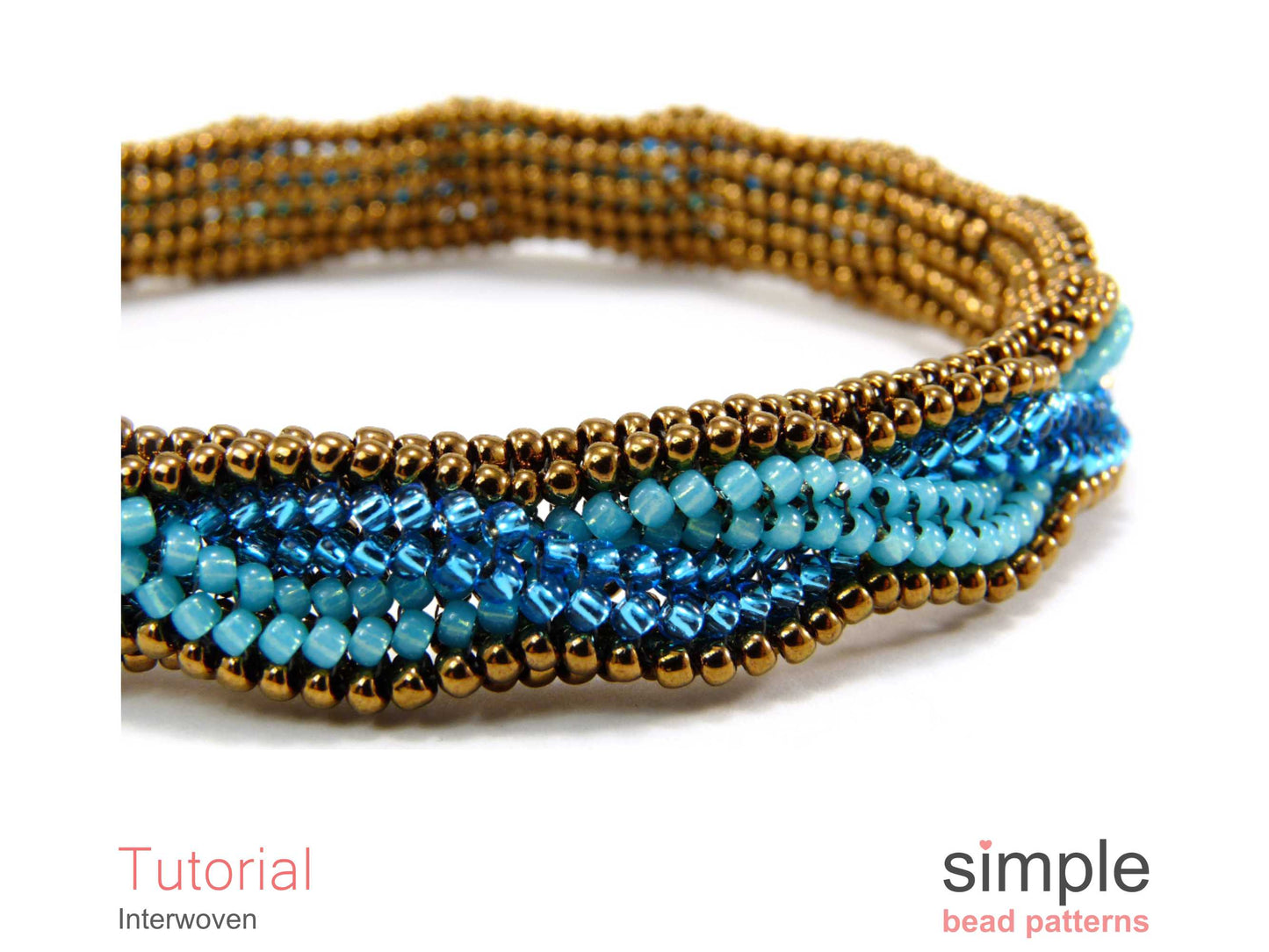 Interwoven Bracelet Beading Pattern