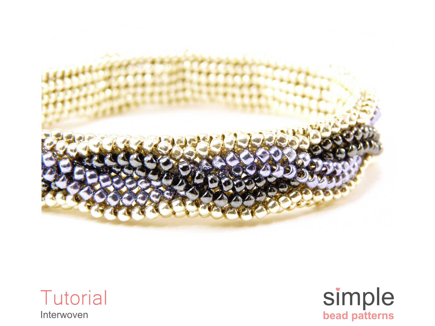 Interwoven Bracelet Beading Pattern