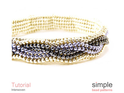 Interwoven Bracelet Beading Pattern