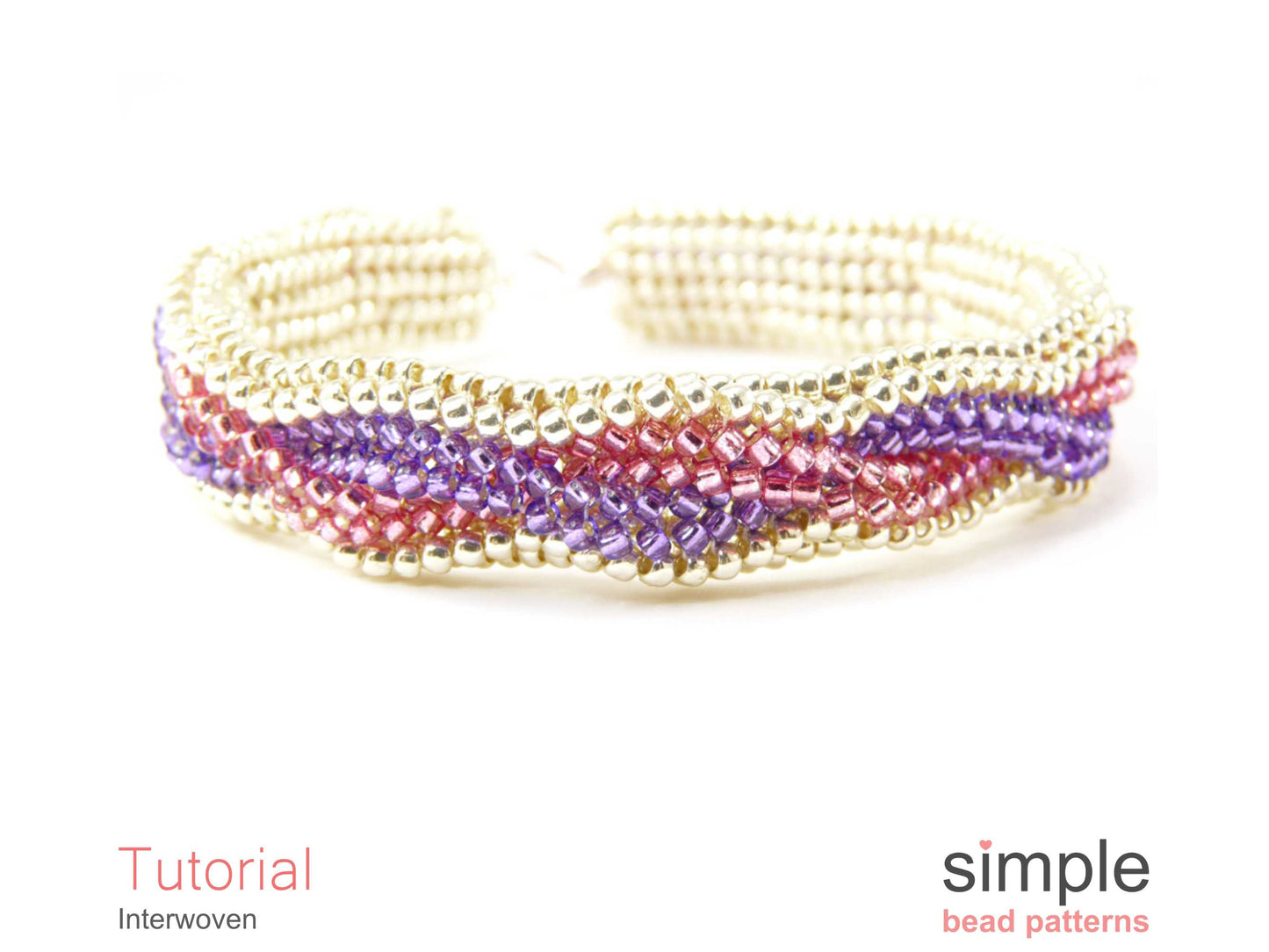Interwoven Bracelet Beading Pattern