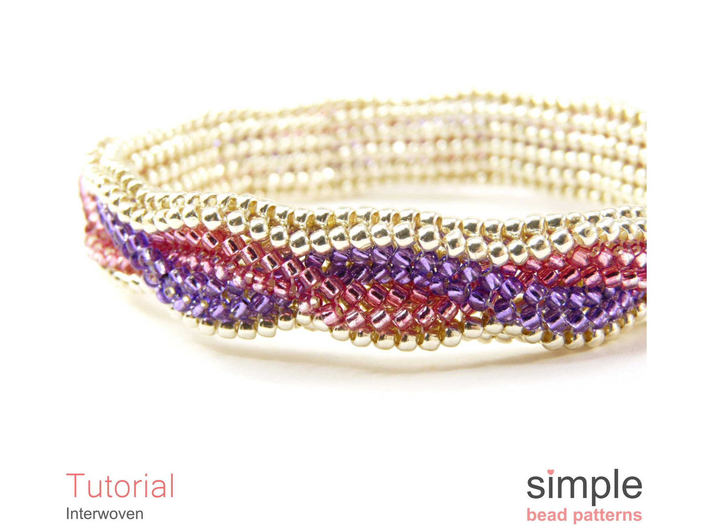 Interwoven Bracelet Beading Pattern