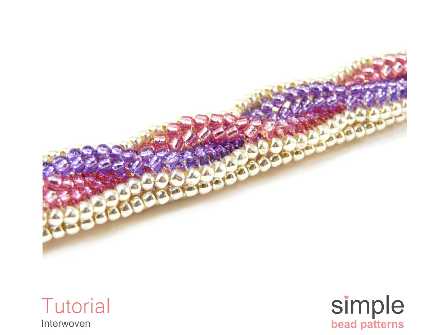 Interwoven Bracelet Beading Pattern