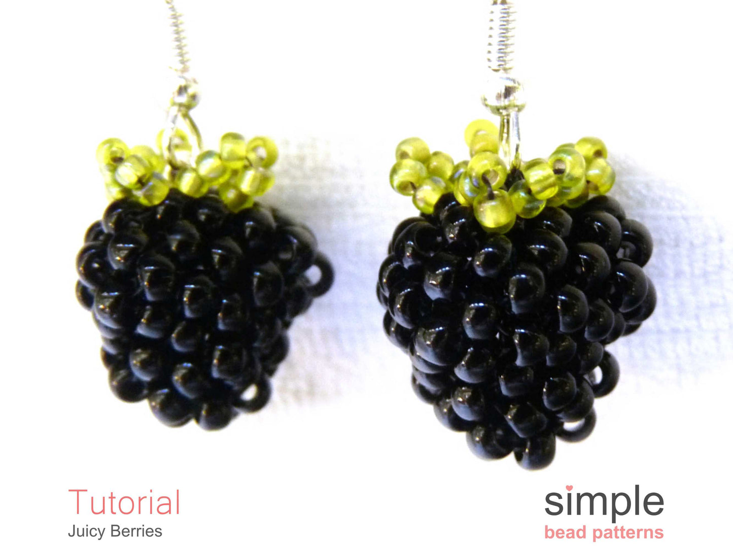 Juicy Berry Earrings Beading Pattern