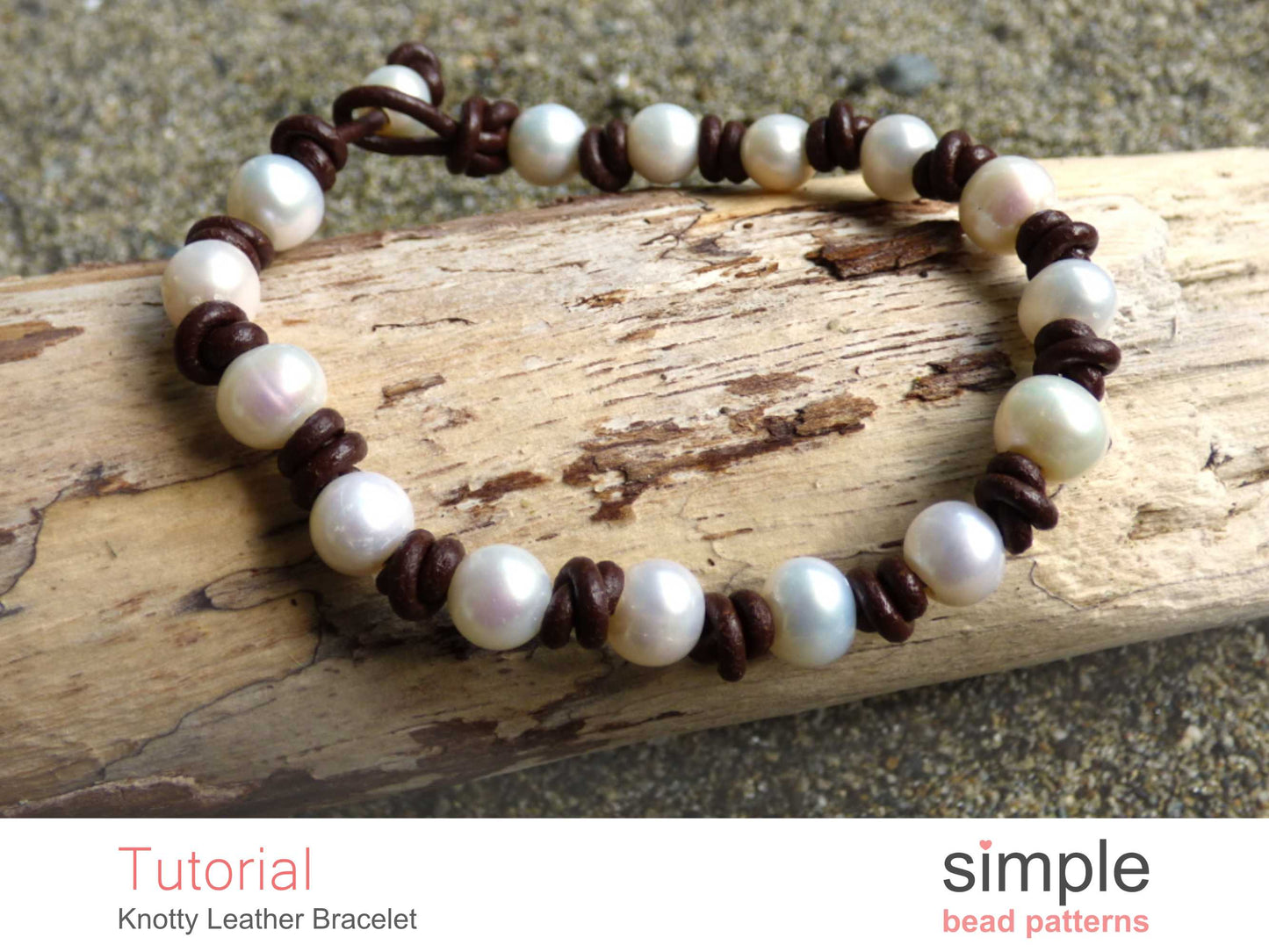 Knotty Leather Bracelet Tutorial