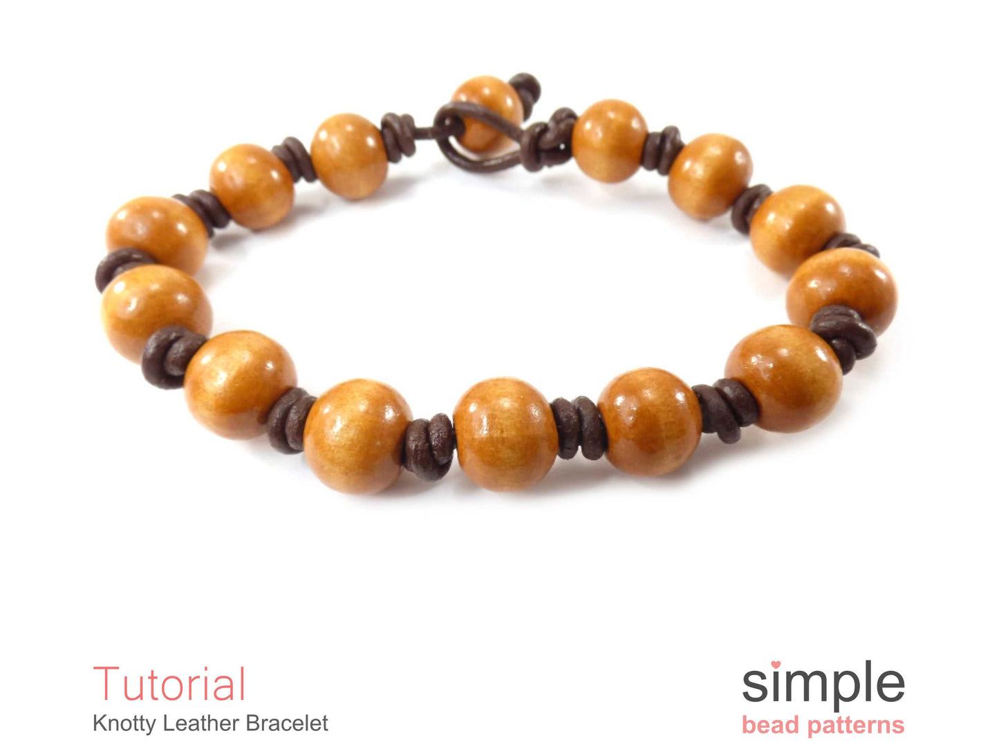 Knotty Leather Bracelet Tutorial